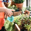 OFFIDIX Glass Spray Bottle,Flower Mister Watering Can Pot 6.3" Tall