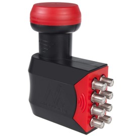 Maclean MCTV-258 Premium Octo LNB SAT Converter Digital Waterproof 3D Full HD 0.3dB up to 8 Participants