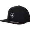 Volcom Quarter Twill Snapback Cap, black