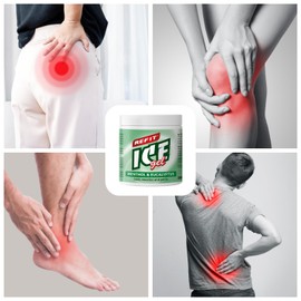 REFIT ICE gel Menthol & Eucalyptus, 500 ml, Extra Strong Pain Gel, Instant and Long-Lasting Effect, Gel from the World Famous Karlovy Vary