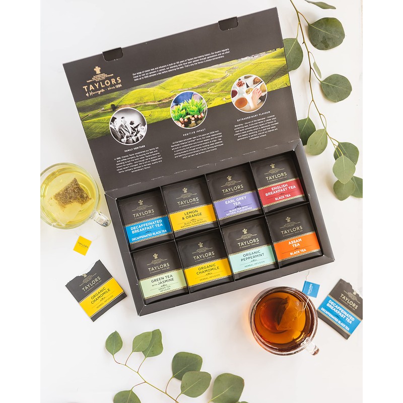 Taylors of Harrogate Assorted Specialty Teas Sampler, Variety Pack Gift