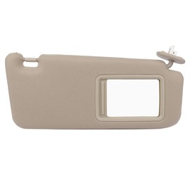 Aintier Beige Sun Visor for 09-16 for Toyota for VENZA with Sunroof (Right Passenger Side)