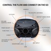 SingingWood NP030AB-GK Portable Karaoke System, Portable CD Player Boombox with