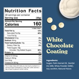 Cambie White Chocolate Melting Wafers, White Melting Chocolate, Candy Melts & Baking Chocolate, For Dipping, Covering, Desserts & Baking, 2 lb