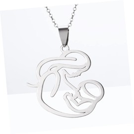 OATIPHO Hollow Out Necklace Mothers Day Present Jewelry Necklace Sterling Silver Pendant
