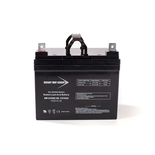 Bright Way Replacement Battery for Invacare Tri Scooter II 12V