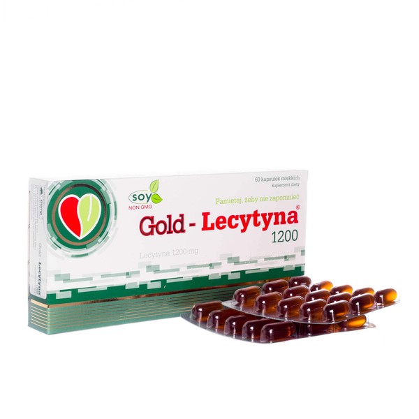 Olimp Gold Lecytyna 60caps Lecithin Nervous System