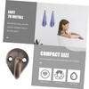 LABRIMP 4pcs Wall Clothing Storage Hanger Wall Coat Hook Easy