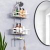 Kadolina Shower Caddy Hanging, Bathroom Shower Organizer, Shower Rack with