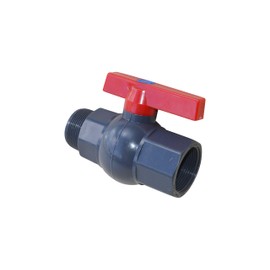 SPIRATO PVC Ball Valve 6/4 Inch Internal Thread x Male Thread