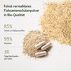 Organic Psyllium Husks - 240 Capsules - 3600 mg Psyllium