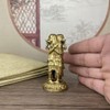 Kankiten Buddha Statue [Protection Honzon] 7.5cm Bronze Statue Holy Ten