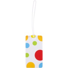 Lewis N. Clark Tag: Travel Accessories, Cruise Luggage Tags for Women + Men, Luggage Identifiers + Name Tag, Polka Dot