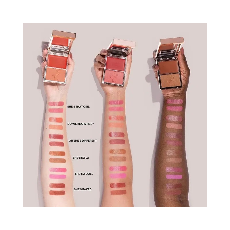 Patrick Ta Double-take Crème & Powder Blush Duo Rubor Tono