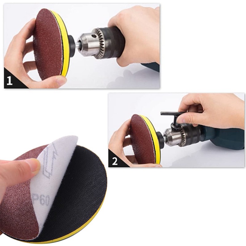 Sanding Pad Pie Magic Pad Diameter 4.9 inches (125 mm)