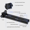 Haoge LVR-200CP Double Dovetail Plate 200mm Vertical Rail with 90