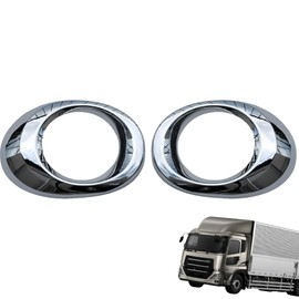 KICARYAJP UD 17 Quon Perfect Cuon Plated Fog Lamp Cover (Left and Right Set)