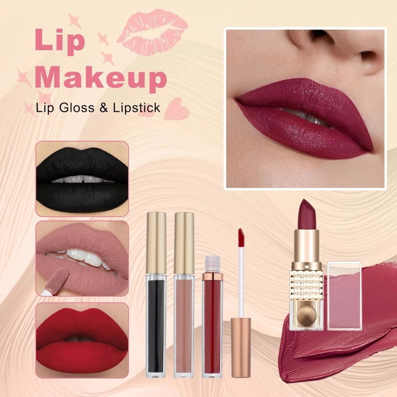 GlinGraGe All in One Makeup Kit for Teen Girls -