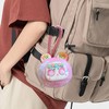 Plush Keychain Pendants - Plush Bear Shape Bag Charm |
