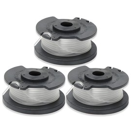 Replacement Spool Grass Trimmer Line, Pack of 3, Compatible with Einhell Ge-CT 18/28 Li et Ge -CT 18/28 Li TC, Cordless Grass Trimmer, 5 m Length Diameter 1.6 mm, Replacement Grass Trimmer Spool