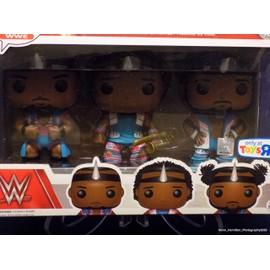 Funko POP! Big E Xaviers Woods Kofi Kingston WWE Exclusive New Day 3 Pack