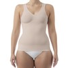 FarmaCell Shape 607 (Nude, XL) Women's shaping control vest with