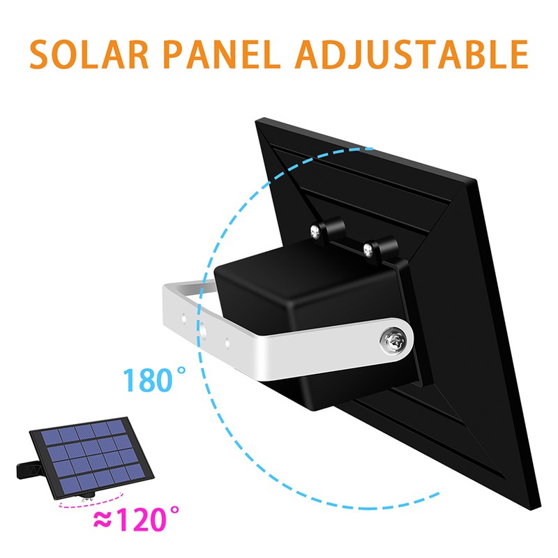 Solar Powered Pendants Light with Adjustable Panel Auto ON/OFF Lighting