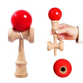 1 pcs Kendama Oozora Japanese Kendama Association Certification Certification for Children Fitness and Leisure Wooden Educational Toy for Competitions, Wooden Skill Balls, Can be Used in Kendama