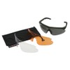 Swiss Eye Raptor glasses, frame -rubber green-, 3 lenses, antifog/antiscratch