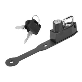 Tbest Locks and accessoriesMotorcycle Anti Theft Helmet Lock Left Side Fits for CBR400R CBR500R CB500F(Black) (Black)