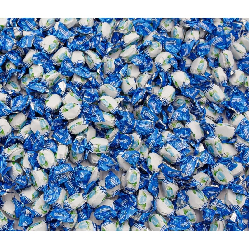 COLOMBINA Delicate Mint Drops, Bulk Mini Breath Freshening Mints (4