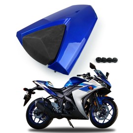 ruce & Shark Rear Seat Cowl for Yamaha YZF R25 YZF-R3 MT-03 2013-2021 Blue