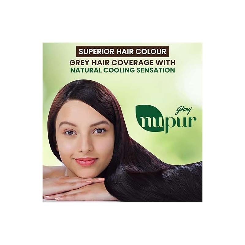 GODREJ NUPUR HENNA POWDER 100% PURE HENNA POWDER 120G,400G AND