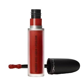 MAC Powder Kiss Liquid Lipcolour Lipstick - 982 Marrakesh-Mere (Intense Orange Brown) - 0.17 fl oz / 5 mL