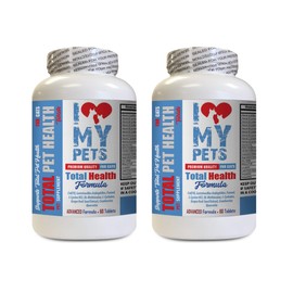 I LOVE MY PETS LLC cat Urinary Tract Support - Total PET Health for Cats - Premium Quality Formula - Chews - Vitamins for Cats Senior Cats - 2 Bottles (120 Treats)