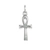 jewellerybox Sterling Silver Large Ankh Charm