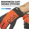 Vgo... 1 pair of men's work gloves, mechanics gloves, anti-vibration