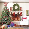 Unbreakable Christmas Baubles, Pack of 16, Plastic Christmas Tree Ornaments,