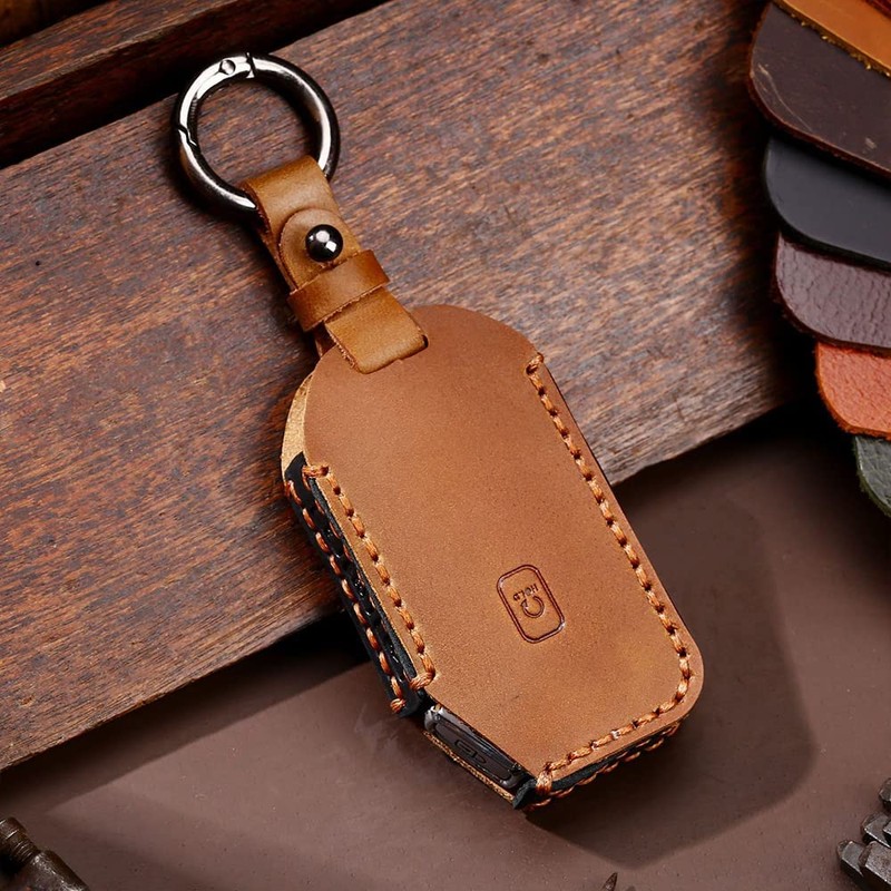 SANRILY Key Fob Cover Case for Kia Stinger Seltos Telluride