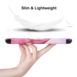 VOVIPO Slimshell Case for Brand New Kindle 6" (11st Generation, 2022 Release). Does not fit Kindle Paperwhite and Kindle 2019 - Marble Pink