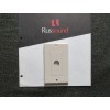 Russound Almond Russound Embossed 'R' Wall Plate for Impedance Series
