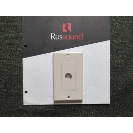 Russound Almond Russound Embossed 'R' Wall Plate for Impedance Series ALT. LPT, XLT