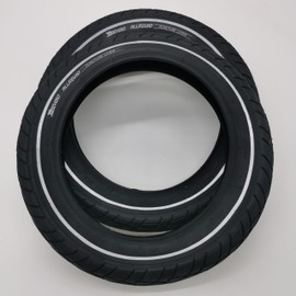 2 x BY-101 Tyres 12 Inch 12 x 2.0 | ETRTO 50-203 | 1 mm Puncture Protection & Reflective Strips Beyond Allround Blanket Coat Bicycle Children's Bicycle