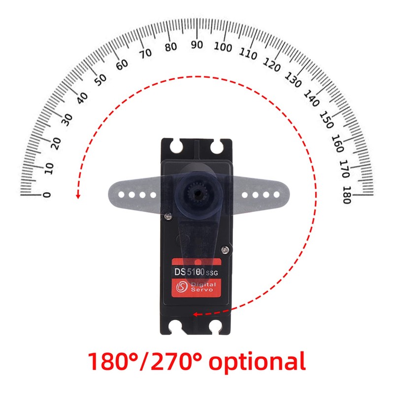 ZOSKAY 80KG Digital Servo 8.4V High Voltage Metal Gear Large