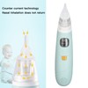 Electronic Infant Nose Aspirator Adjustable Suction Level Music Light Soothe