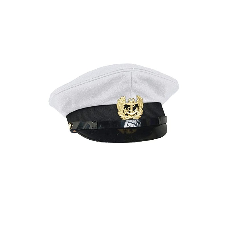 Mil-Tec Unisex marineblauw Visier, White Navy, 58 EU