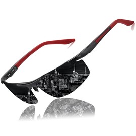 Perfectmiaoxuan Pilot Sunglasses Polarised for Mens Womens Classic Vintage Style Ultralight Metal frame Glasses Shades Driving Fishing UV protection