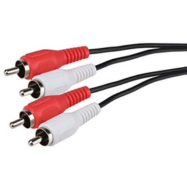 Maplin Twin RCA Phono to Twin RCA Phono Cable, 1.5m