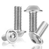 Pack of 25 Rounded Head Screws M5 x 30 Stainless