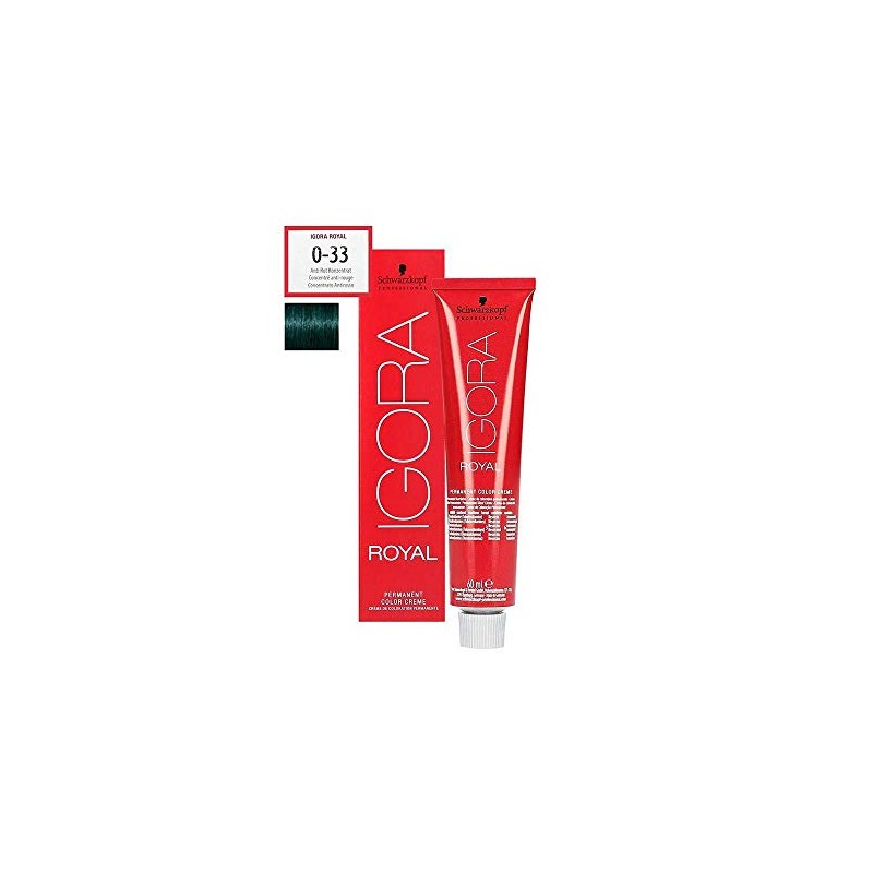 Schwarzkopf IGORA ROYAL 0-33 Mix Colour Nuance Anti-Red 60ml